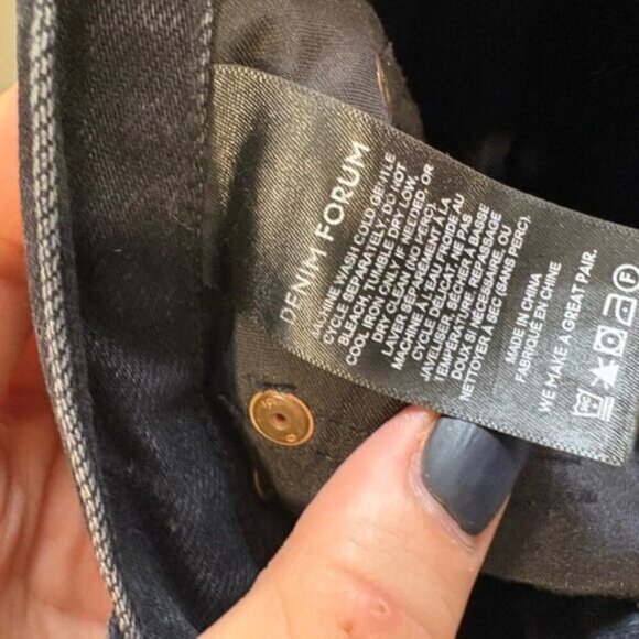 🌟 DENIM FORUM🌟 NINA SUPER HIGH RISE CIGARETTE JEANS - Picture 8 of 9